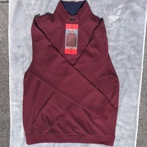 Men’s Quarter Zip Burgundy